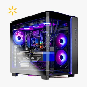 Skytech King 95 Gaming PC Desktop AMD Ryzen 7 9800X3D NVIDIA GeForce RTX 5070 2TB Gen4 NVMe SSD 32GB DDR5 RAM, AIO Liquid Coolin